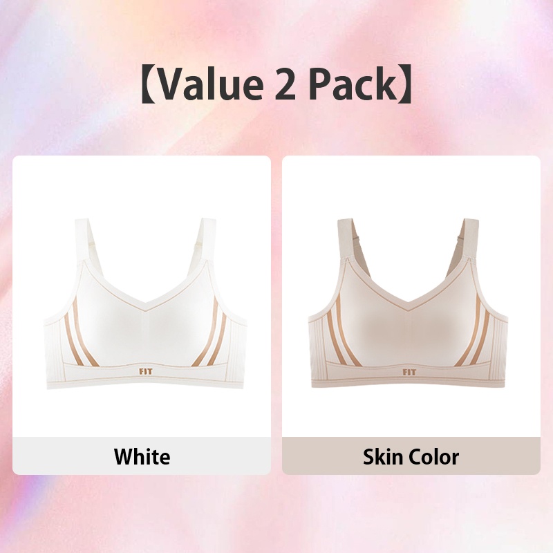 VEIMIA Sports Style Full Coverage Minimizer Bra Seamless Cloud Sense Comfortable Support