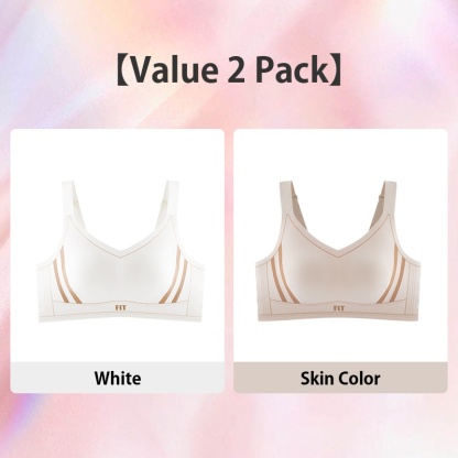 VEIMIA Sports Style Full Coverage Minimizer Bra Seamless Cloud Sense Comfortable Support