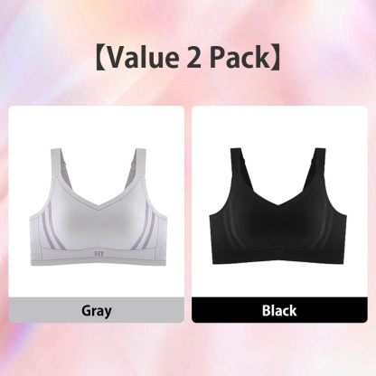 VEIMIA Sports Style Full Coverage Minimizer Bra Seamless Cloud Sense Comfortable Support