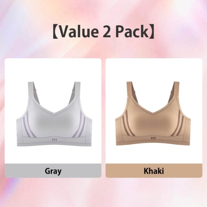 VEIMIA Sports Style Full Coverage Minimizer Bra Seamless Cloud Sense Comfortable Support