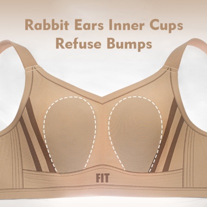 Full Coverage Minimizer Bra Seamless Cloud Sense Ultra Comfortable Support VEIMIA