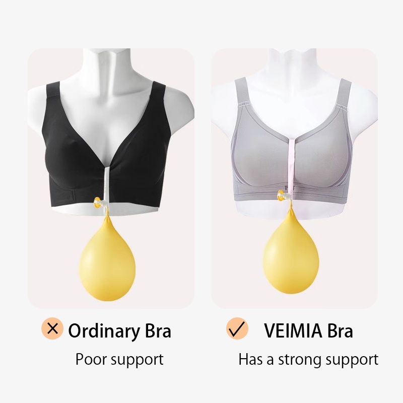 Sports Style Full Coverage Minimizer Bra Seamless Cloud Sense Ultra Comfortable Support For Yoga VEIMIA