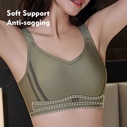 Sports Style Full Coverage Minimizer Bras Seamless Cloud Sense Ultra Comfortable Support VEIMIA