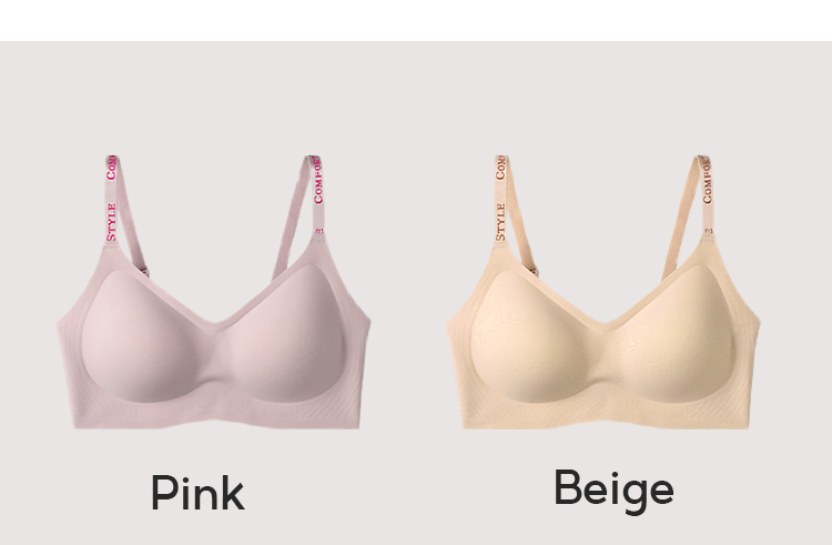 Colorful One-piece Seamless Wireless Push Up Bra Support For Anti-sagging And Gathering Breast VEIMIA