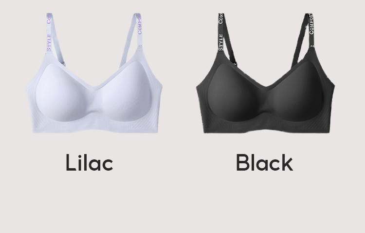 Colorful One-piece Seamless Wireless Push Up Bras Support For Anti-sagging Gathering Breast VEIMIA