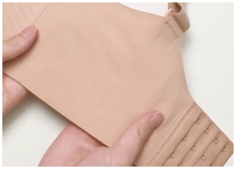 Plus Size Push Up Bra Anti-Gravity One-piece Seamless Massage Wide Side Wings VEIMIA