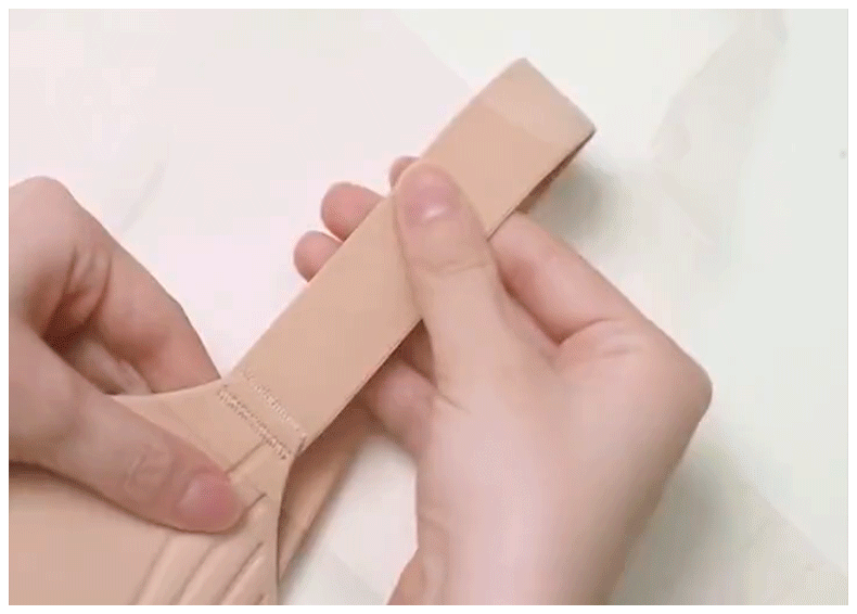 Plus Size Push Up Bra Anti-Gravity Seamless 3D Massage Thin Padded Anti-sagging & Gathering Stable Support VEIMIA