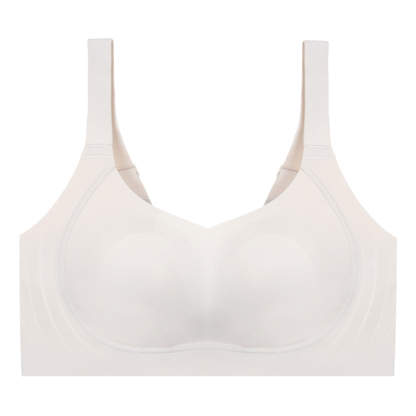 Thin Seamless Plus Size Minimizing Bra W-shaped Support Prevent Sagging Breast Smooth Back Fat VEIMIA