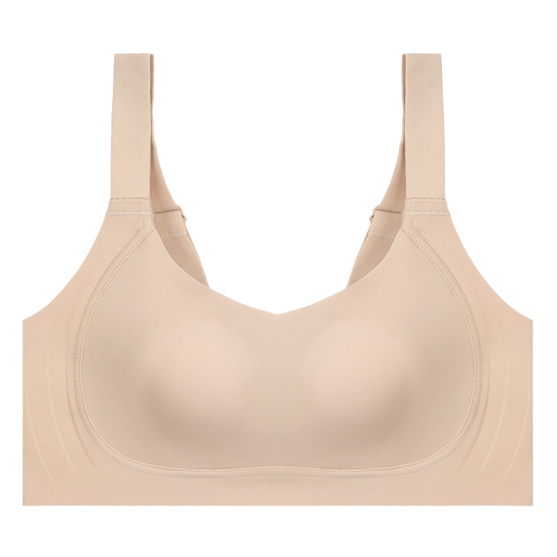 Thin Seamless Plus Size Minimizing Bras W-shaped Support Prevent Sagging Breasts Smooth Back Fat VEIMIA