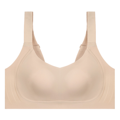 Thin Seamless Plus Size Minimizing Bras W-shaped Support Prevent Sagging Breasts Smooth Back Fat VEIMIA