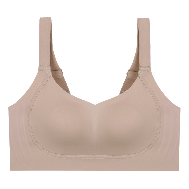 Thin Seamless Plus Size Minimizing Bras W-shaped Support Prevent Sagging Breast Smooth Back Fat VEIMIA
