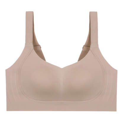 Thin Seamless Plus Size Minimizing Bras W-shaped Support Prevent Sagging Breast Smooth Back Fat VEIMIA