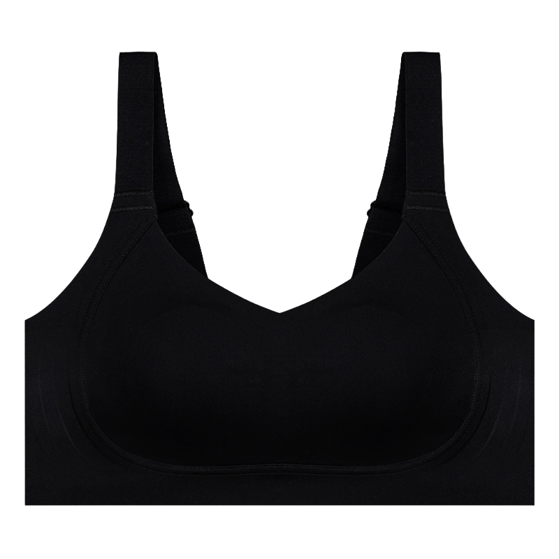 Thin Seamless Plus Size Minimizing Bra W-shaped Support Prevent Sagging Breasts Smooth Back Fat VEIMIA