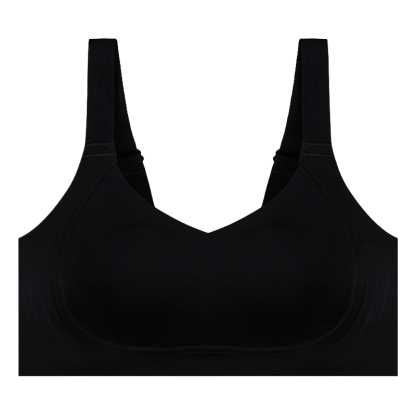 Thin Seamless Plus Size Minimizing Bra W-shaped Support Prevent Sagging Breasts Smooth Back Fat VEIMIA