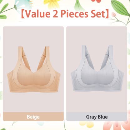 Seamless Comfortable Supportive Wireless Bras Fixed Cup For Lift Saggy Breast VEIMIA