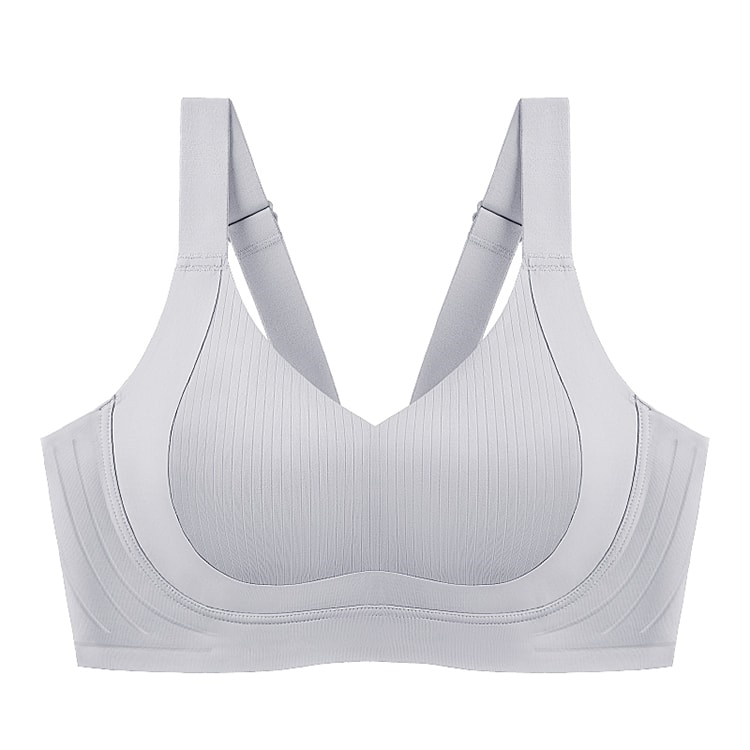 Seamless Comfortable Supportive Wireless Bra Fixed Cup For Lift Up Saggy Breast VEIMIA