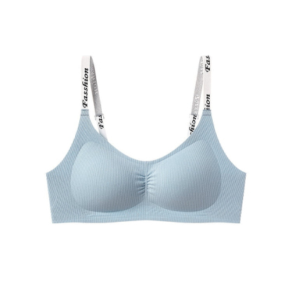 Seamless Wireless Bras Stylish Shoulder Straps Comfort Support To Create Rounded Bust VEIMIA