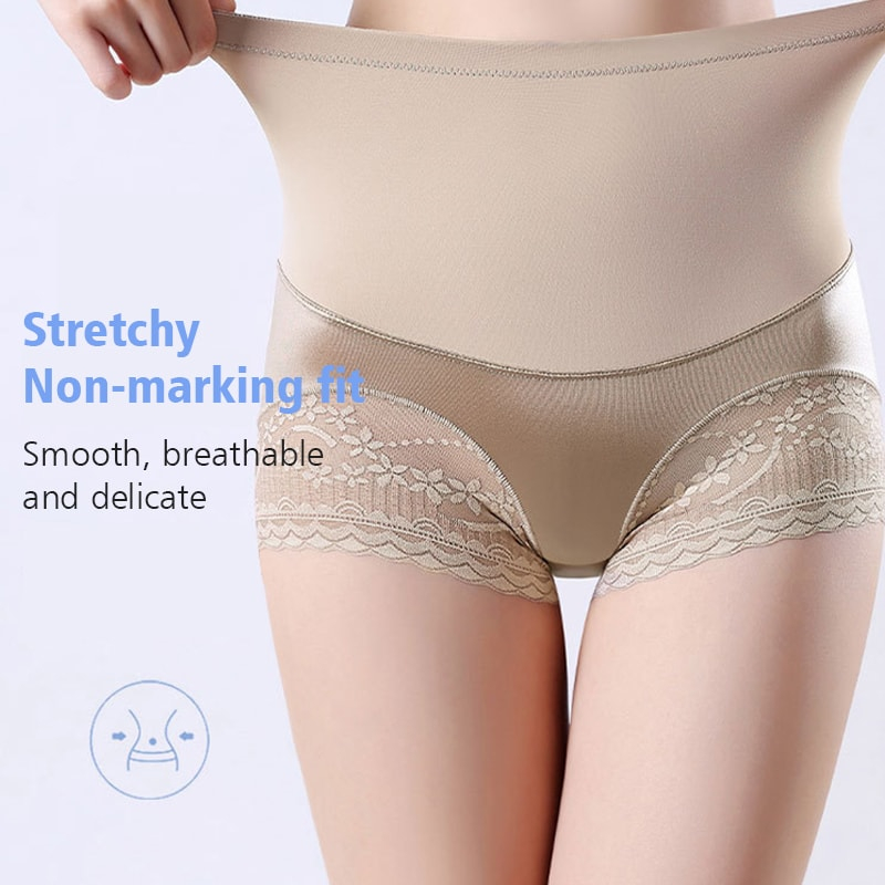 Hot Style Silky High Waisted Shaping Underwear Tummy Tucking VEIMIA