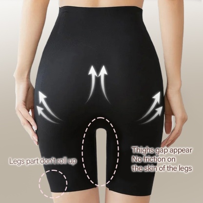 Comfortable No-Pressure & Easy Take On & Off Shapewear Shorts, High-Waist Tummy Control VEIMIA