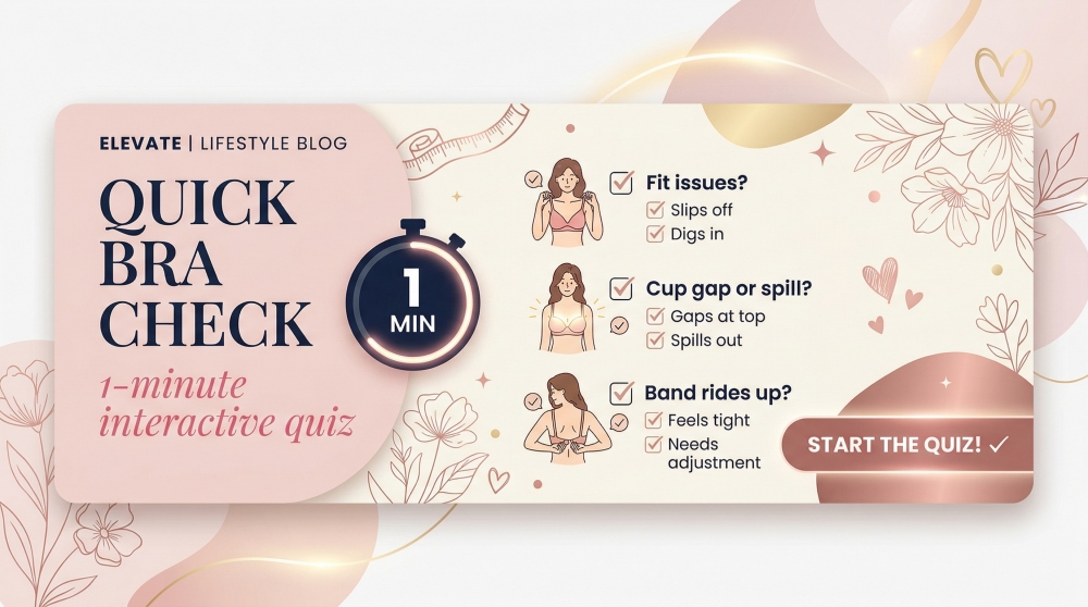 VEIMIA Quick bra check quiz How Often Change Bras