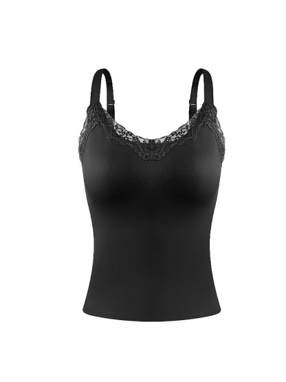 Braless Camisole With Elegant Lace Design, Seamless ​​Supports​​ & Flattering Lift For Natural Shape VEIMIA