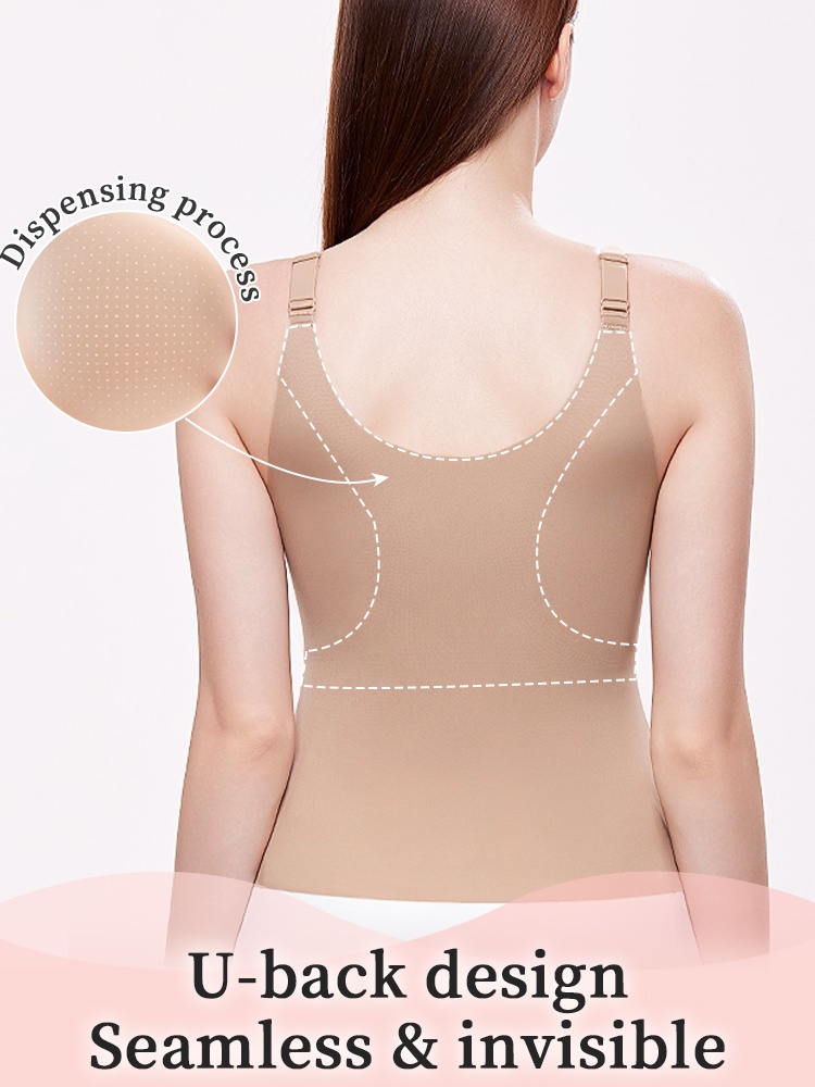 Bra-free ​​Camisoles​​ With Elegant Lace Design, Seamless ​​Supports​​ & Flattering ​​Lifts​​ For Natural ​​Shapes​​ VEIMIA