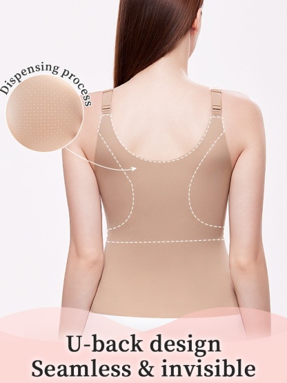 Bra-free ​​Camisoles​​ With Elegant Lace Design, Seamless ​​Supports​​ & Flattering ​​Lifts​​ For Natural ​​Shapes​​ VEIMIA