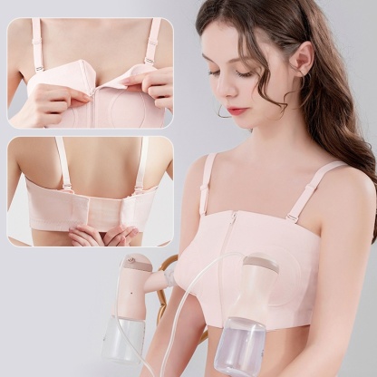 Adjustable Hands Free Pumping Bra 360° Freedom Zero Constraints VEIMIA
