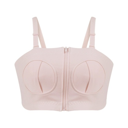 Pink 80mm large opening Adjustable Hands Free Pumping Bra VEIMIA