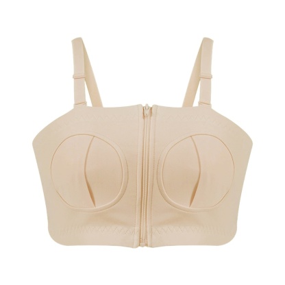 Skin Color 80mm large opening Adjustable Hands Free Pumping Bra VEIMIA