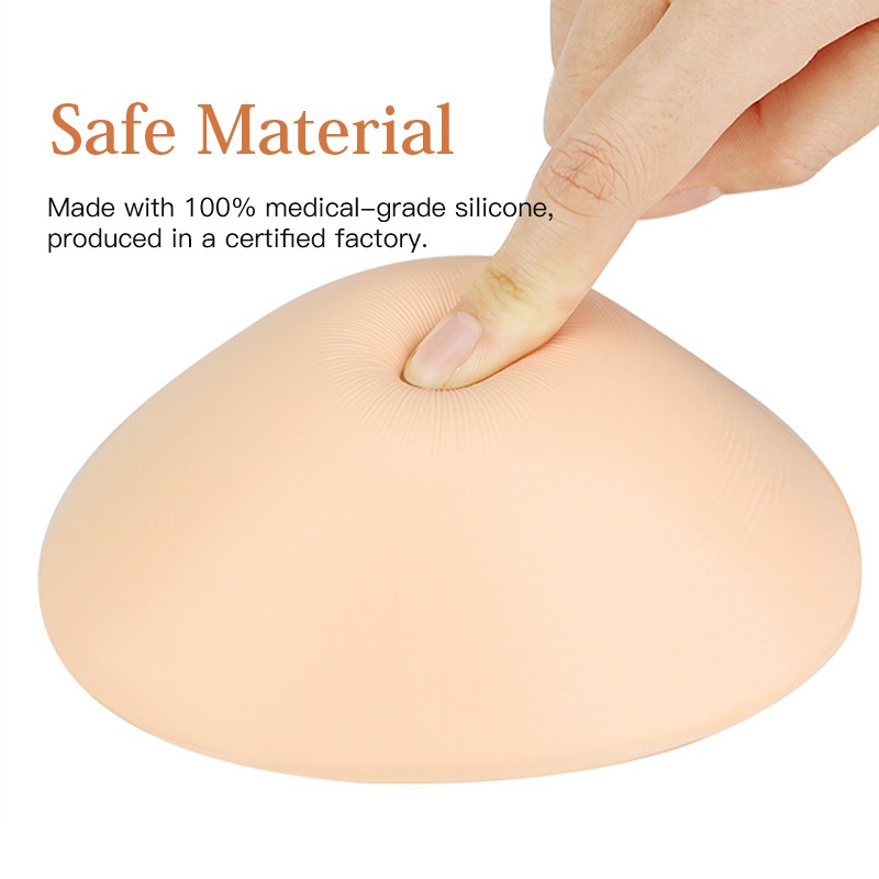 Breathable Mastectomy Breast Prosthesis Left Right Universal Safe Medical Silicone Breast Forms VEIMIA