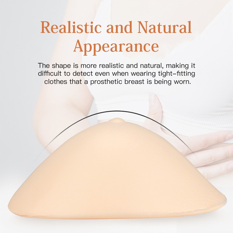 Safe Mastectomy Breast Prosthesis Left Right Universal Silicone Breast Forms VEIMIA