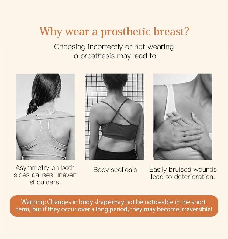 Mastectomy Breast Prosthesis Left Right Universal Medical Silicone Breast Forms VEIMIA