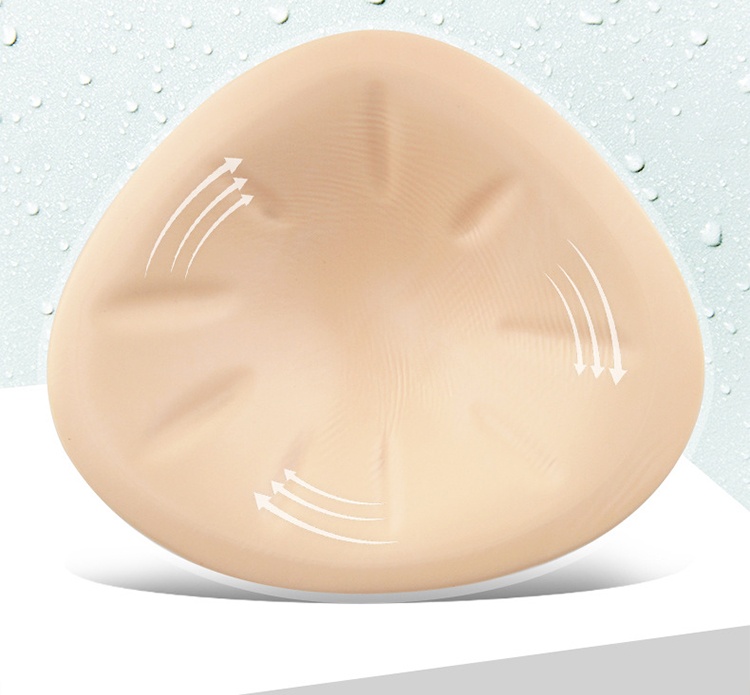 Breathable Safe Mastectomy Breast Prosthesis One Left-right Universal Silicone Breast Form VEIMIA