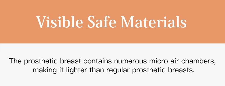 Breathable Safe Mastectomy Breast Prosthesis Left-right Universal Silicone Breast Form VEIMIA