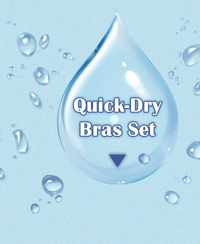 {"default":"Women's quick-dry bras set for rainy days Veimia"}
