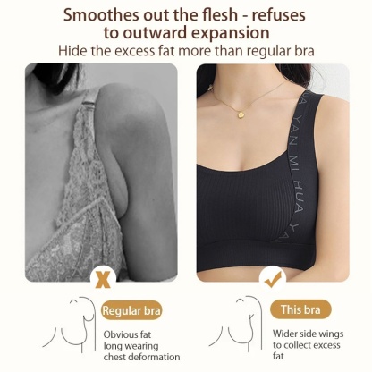 VEIMIA Breathable Seamless Bra - 24 Hours Wearable Anti-sagging One-piece Tank Top Comfortable Bra With Soft Nude Feeling