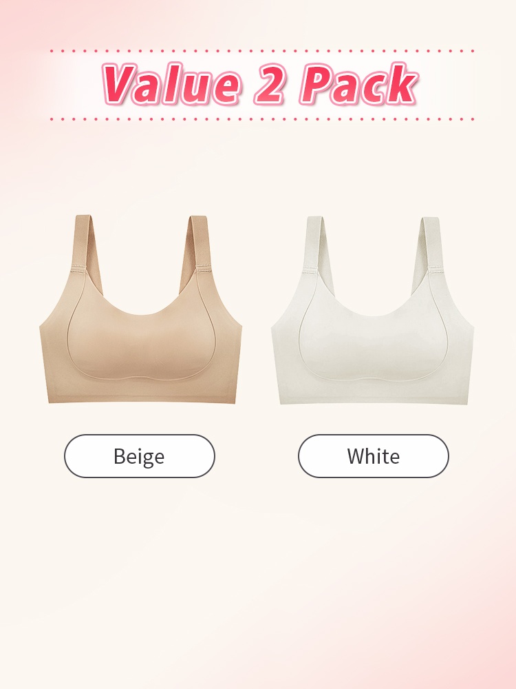 Bust-balancing Minimizer Bras Comfortable Smoothing, Nude & Invisible For Natural Support VEIMIA