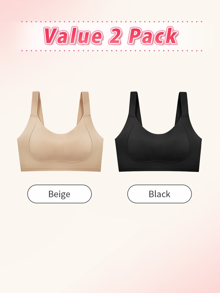 Bust-balancing Minimizer Bra Gentle Shaping, Nude & Invisible For Natural Support VEIMIA