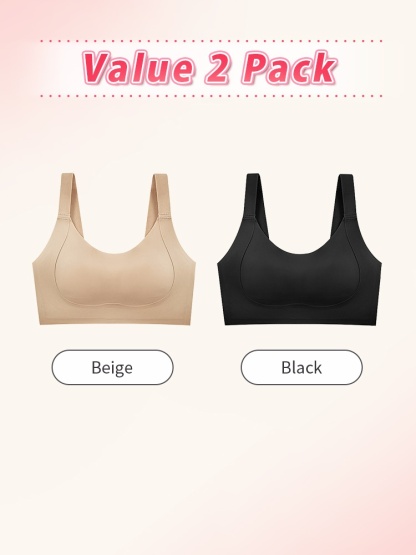 Bust-balancing Minimizer Bra Gentle Shaping, Nude & Invisible For Natural Support VEIMIA