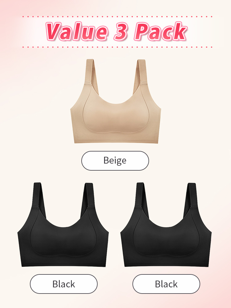 Bust-balancing Minimizer Bras Gentle Shaping, Nude & Invisible For Natural Boost VEIMIA