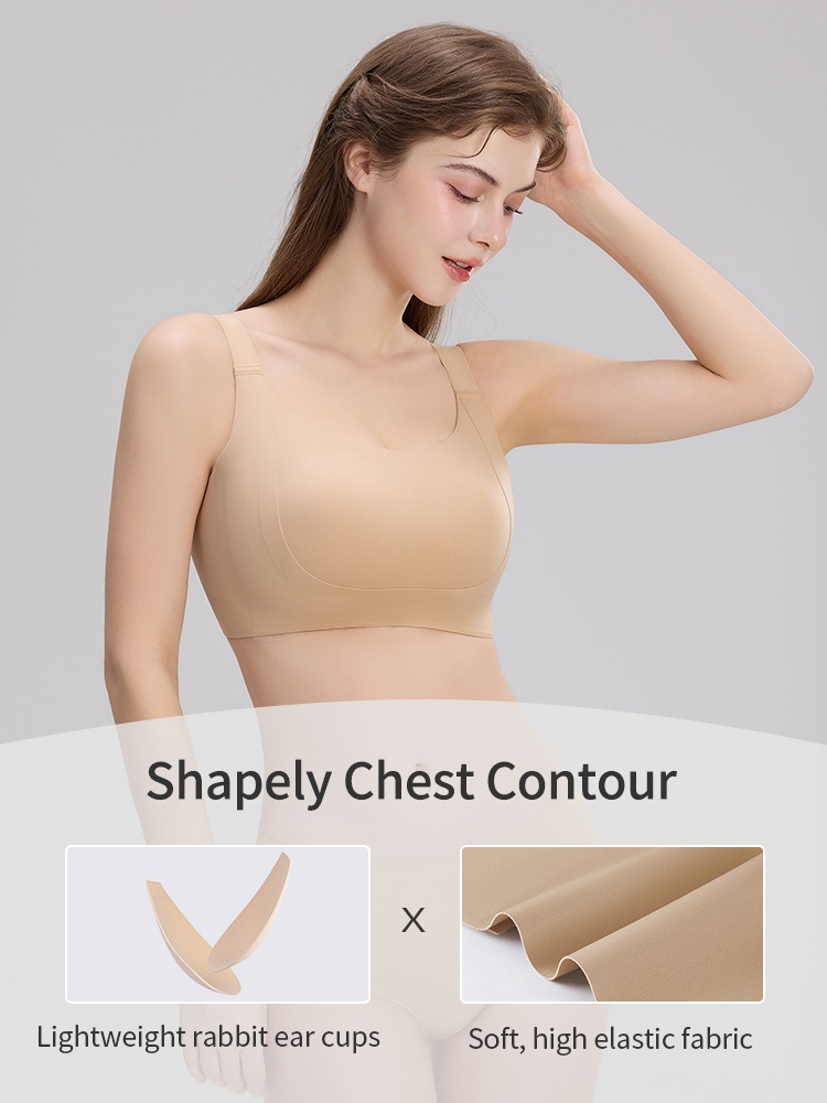 Bust-balancing Minimizer Bra Comfortable Contouring, Nude & Invisible For Natural Support VEIMIA