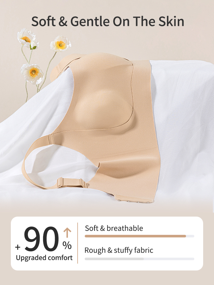 Bust-balancing Minimizer Bras Comfortable Smoothings, Nude & Invisible For Natural Boosts VEIMIA