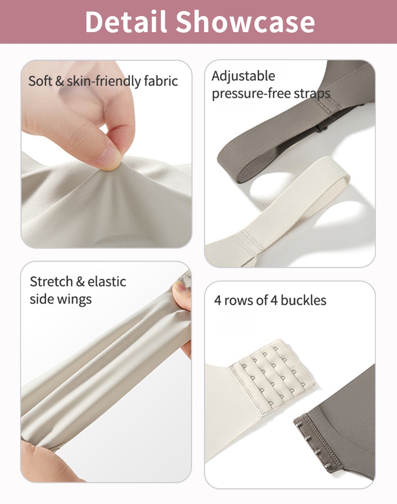 Bust-balancing Minimizer Bras Comfortable Shapings, Nude & Invisible For Natural Lift VEIMIA