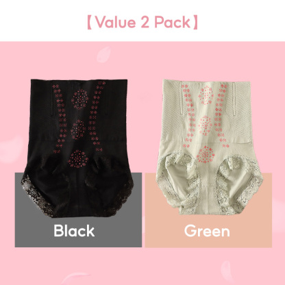 2 Pieces Set High Waist Tummy Control Butt Lift Body Shaper VEIMIA