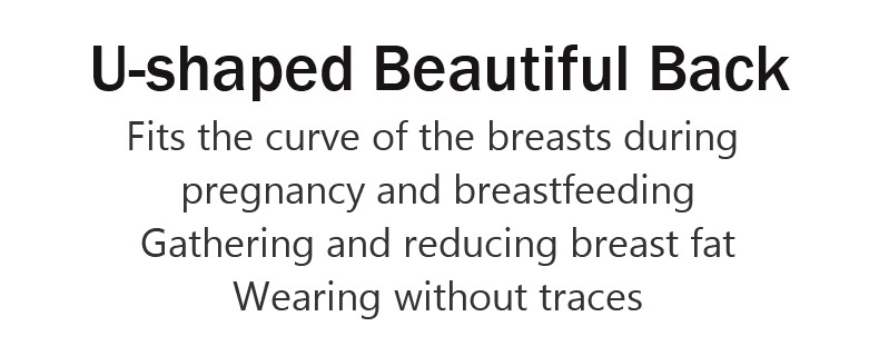 Supportive Maternity Nursing Bras Anti-bacterial Baby-friendly Fabric For Easy Breastfeeding Ultra Breathable VEIMIA