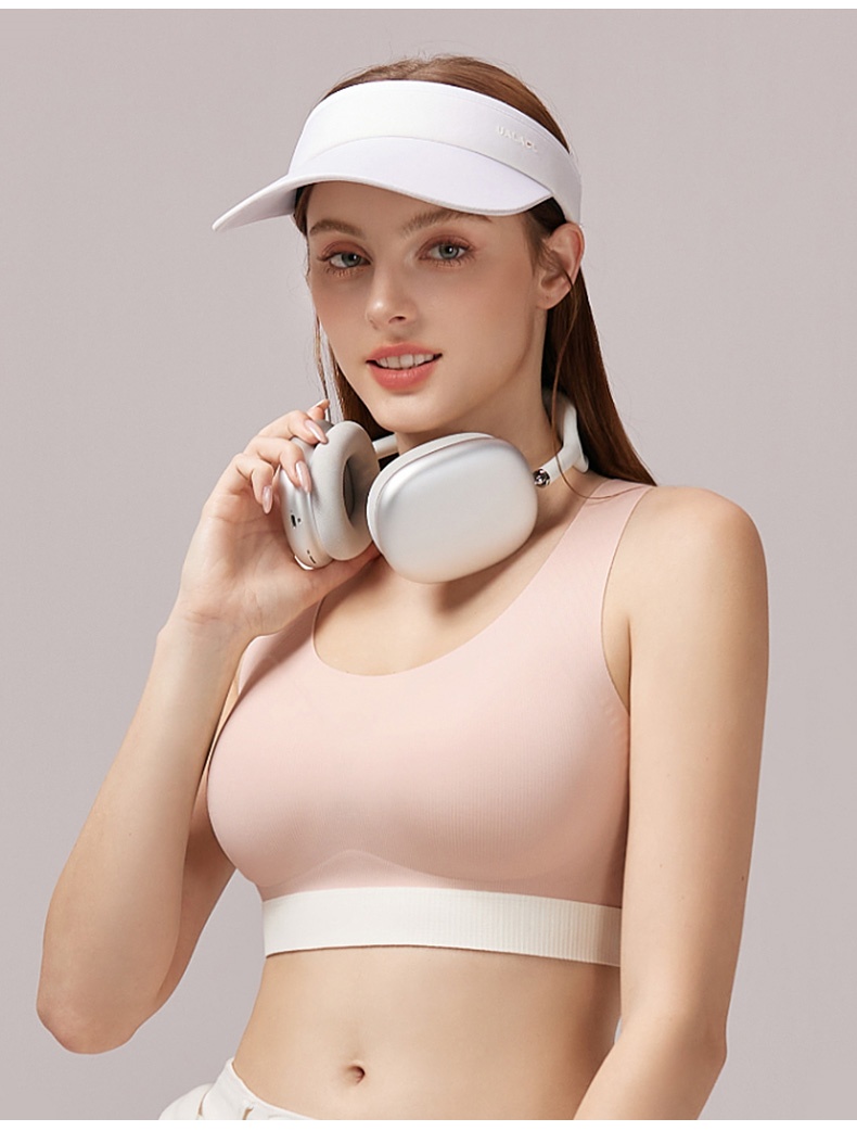 Best Shockproof Padded Sports Bra Tank Tops Breathable Full Coverage Shape Breast VEIMIA
