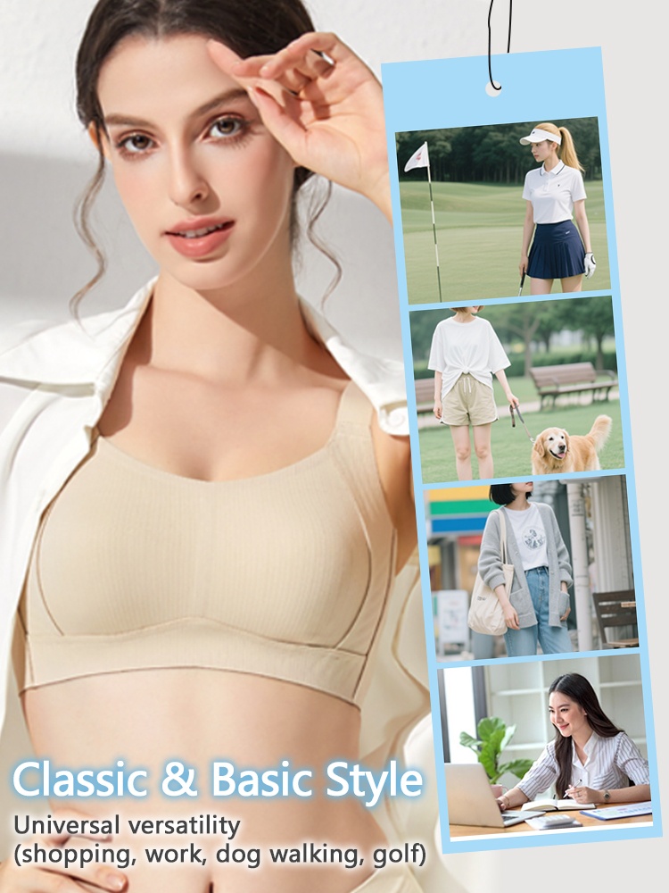 Classic ​​Minimizers​​ ​​Bras​​ Jelly ​​Strip​​ Lift Up & Ultra-thin ​​Fabrics​​ For Seamless Wear VEIMIA