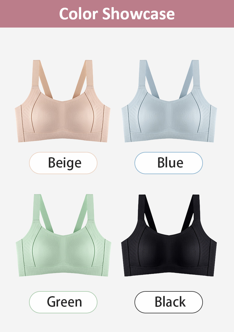 Classic Minimizer Bra Jelly ​​Strip​​ Lift Up & Ultra-thin Fabric For Seamless Wear VEIMIA