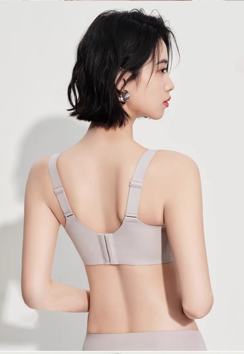 Classic Minimizer Bra Ultra-thin Padding With Invisible Double Lifts, Available In Lace & Mesh Neckline VEIMIA